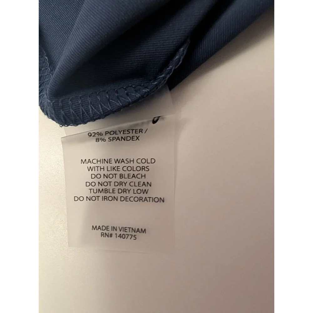 William Murray Golf Hoodie Mens XL Blue 1/4 Zip Pullover Lightweight Shirt